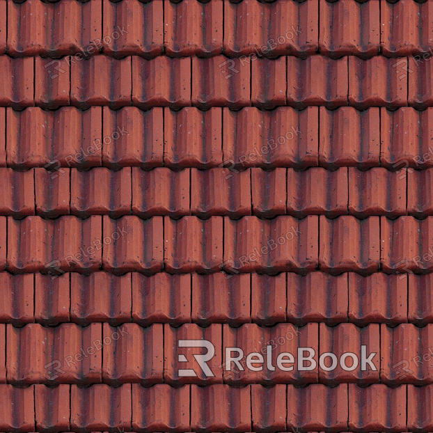 red tile texture