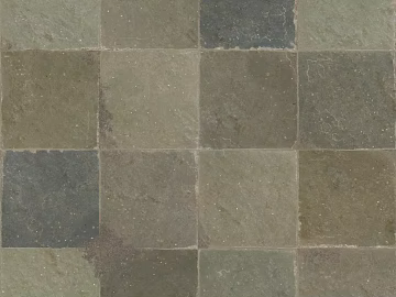 Grey-green lime stone courtyard floor tile texture (ID:ffaeh416086)