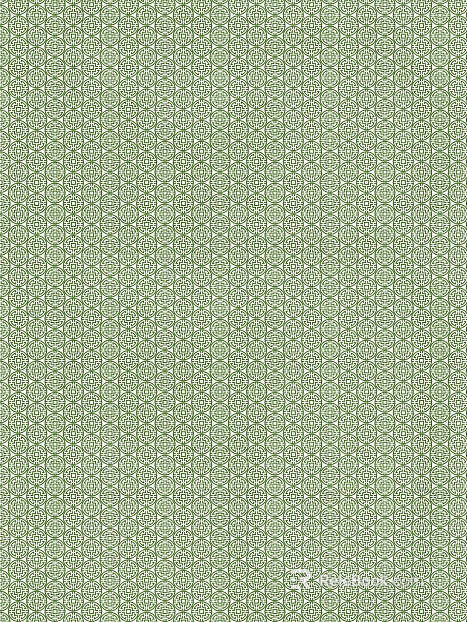 Green Geometric Texture Wall Cloth texture