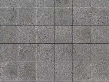 cement brick gray small square brick 3d model