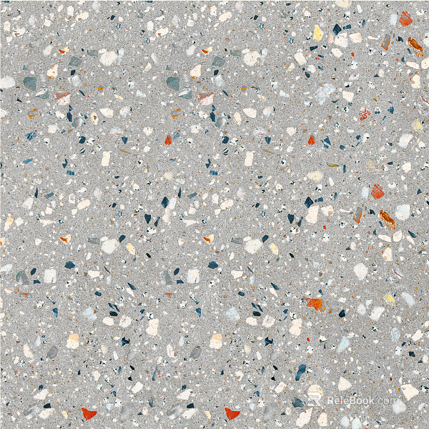 Warm terrazzo texture