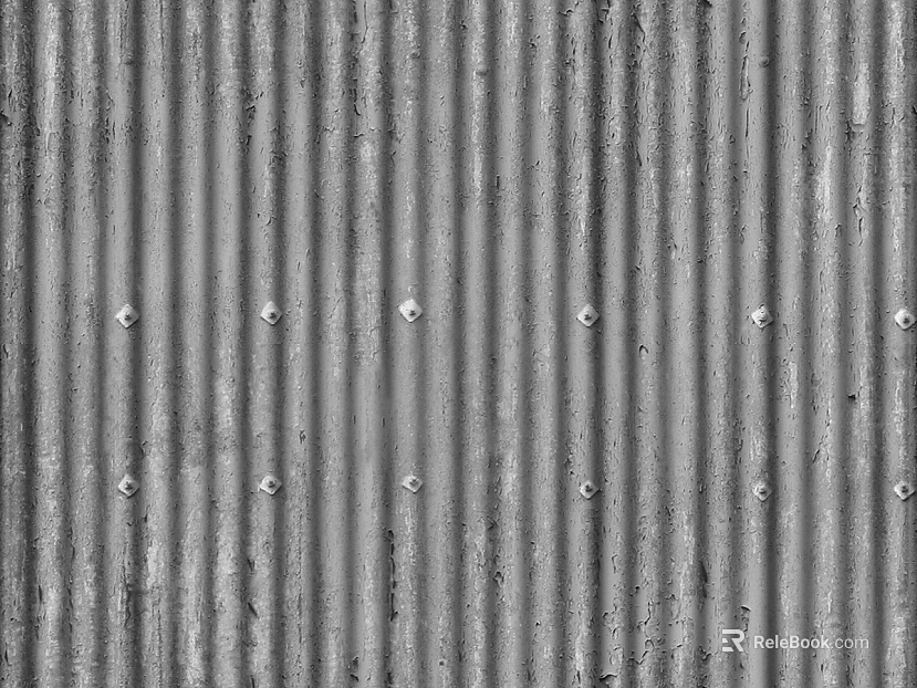 Metal black and white map texture