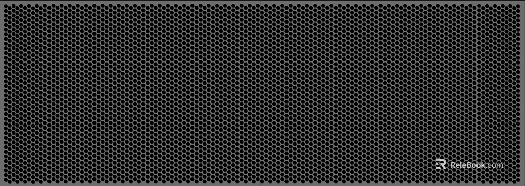 Perforated plate texture