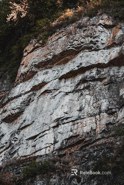 Rock wall texture