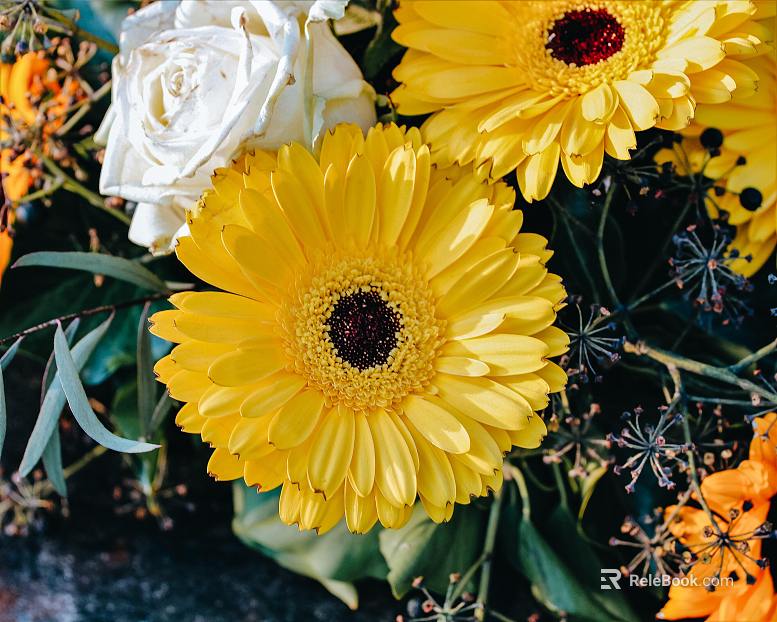 Flowers texture