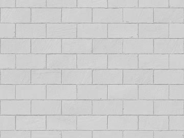 Brick wall Milky White wall seamless texture (ID:ffacg65760)
