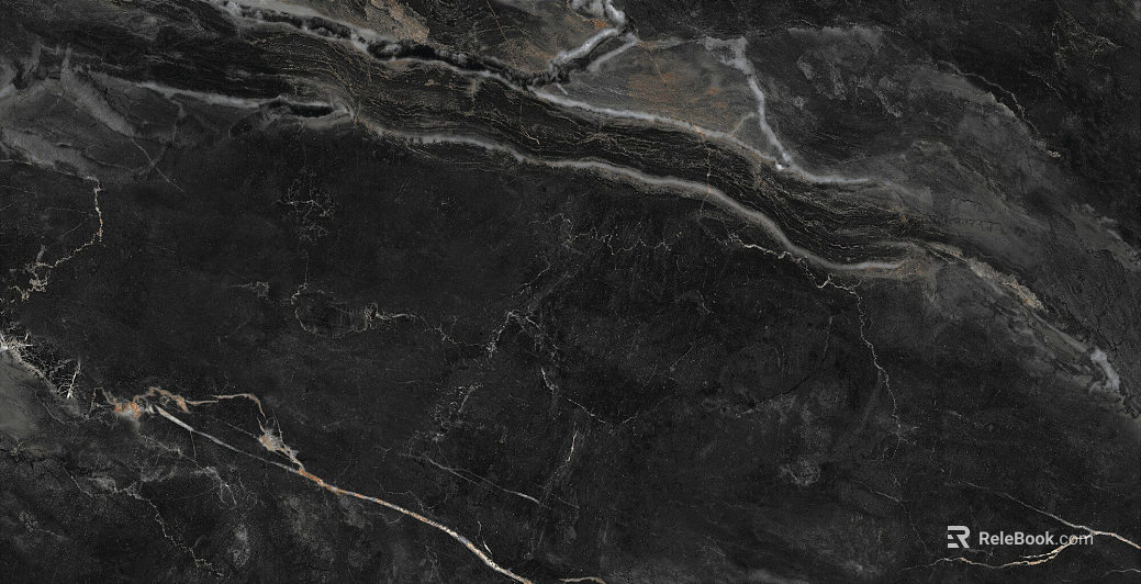 Marco Polo black rock plate black gray pattern matte rock plate black full body matte marble texture
