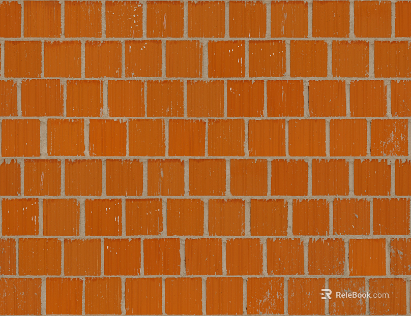 Brown red wall tiles texture