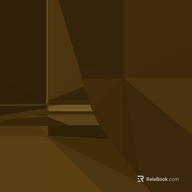 Deep Curry Geometric Metal Wall Decoration texture