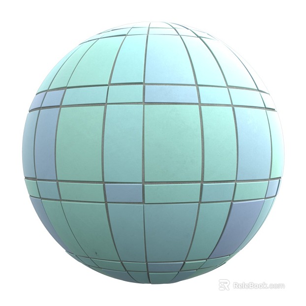 Tile Mosaic PBR texture