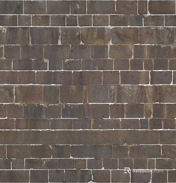 Neat stone brick wall seamless texture