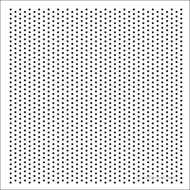 Perforated plate texture