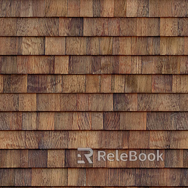 Wooden tile texture