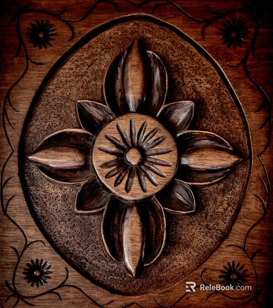 wood carving texture