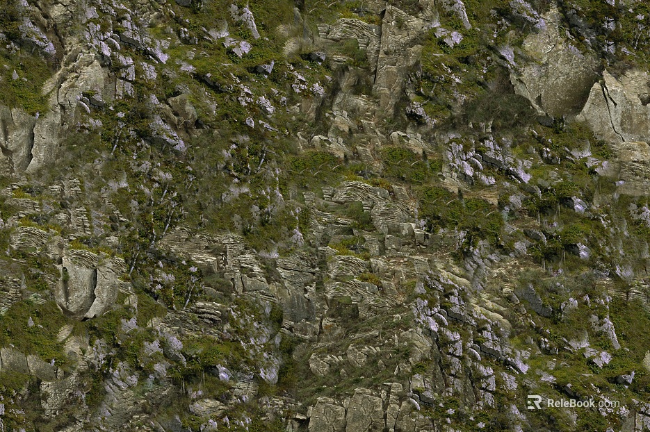 mountain rock wall texture