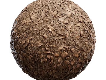 Soil PBR texture (ID:ffach877694)