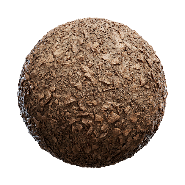 Soil PBR texture