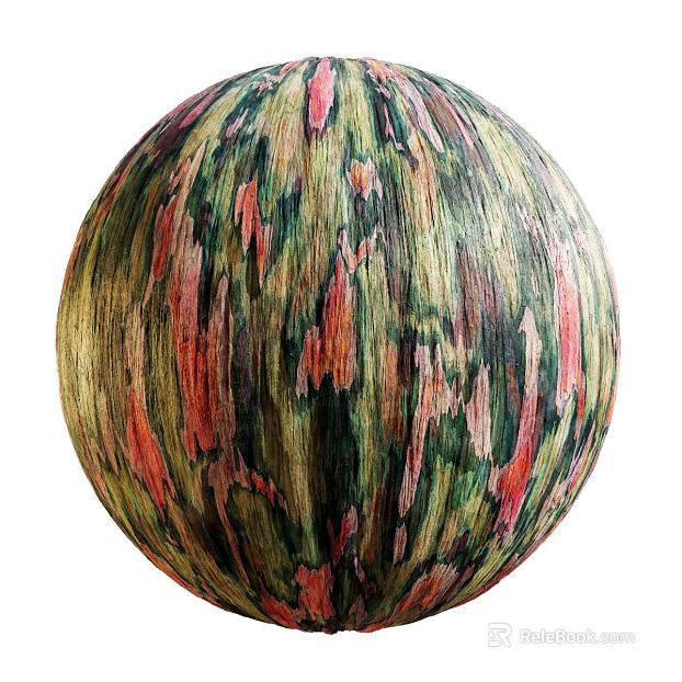 East Asian Bark PBR texture