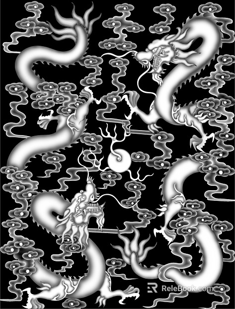 Black and White Bump texture
