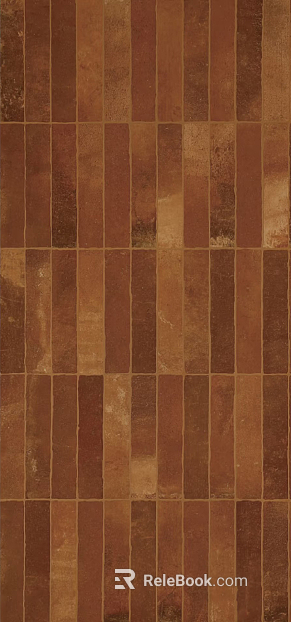 Retro Silent Red-brown Strip Brick texture