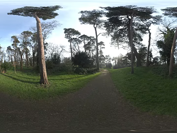 Outdoor Park Spring Summer Sunny Day HDR texture (ID:ffach599078)