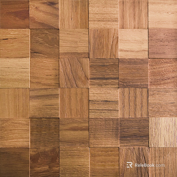 wood grain mosaic texture