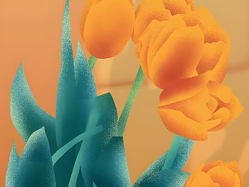 Plant painting texture (ID:ffach092724)