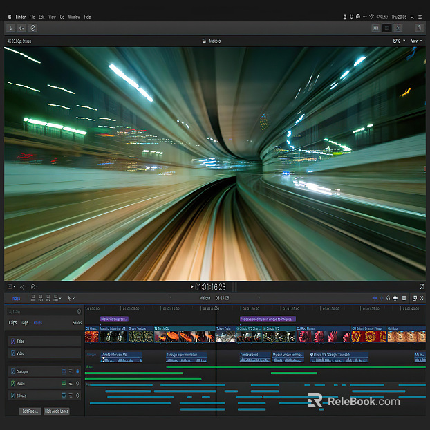 Screen material texture
