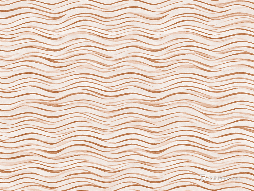 Beige wavy-line carpet texture