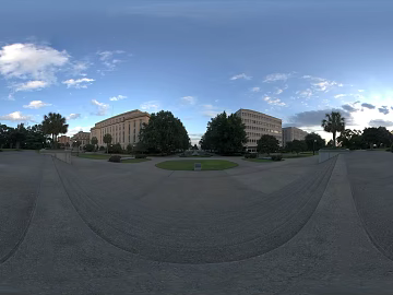 City Square Day Sunny Day HDR texture (ID:ffabg01851)