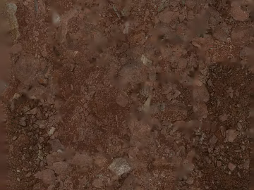 Brown red clay gravel outdoor ground 3d model