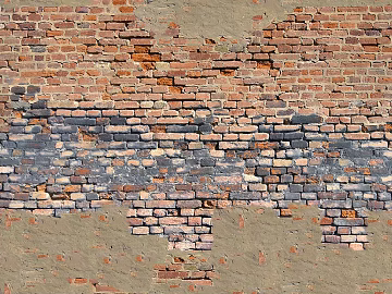 Aging and old red brick wall outdoor wall brick texture (ID:ffach467640)