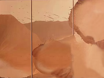 three-dimensional physical painting 3d model