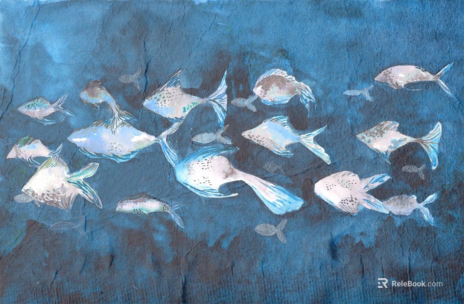 Fish Pattern Wallpaper texture