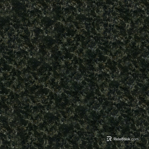 Dark green granite for indoor and outdoor flooring texture