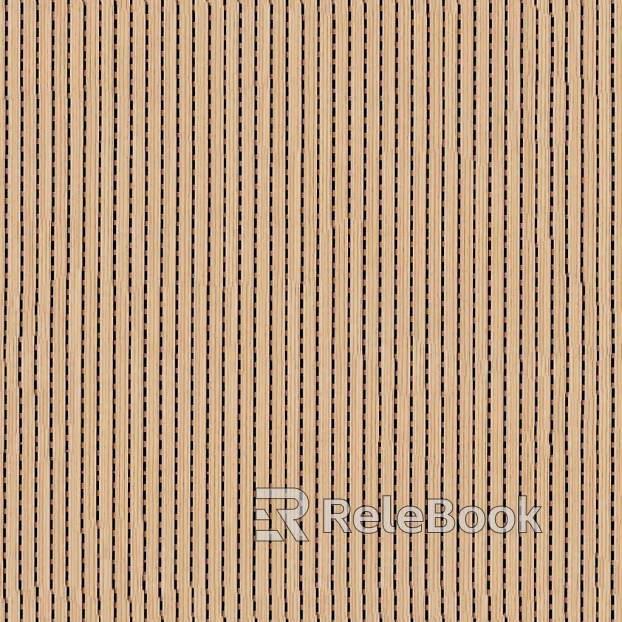 Sound-absorbing board green wood texture