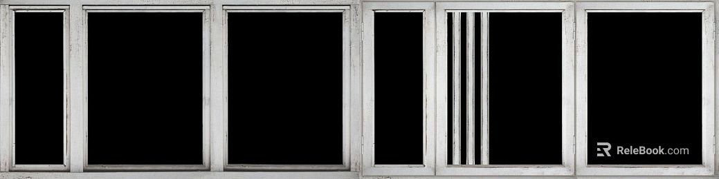 white old window frame building exterior wall window texture