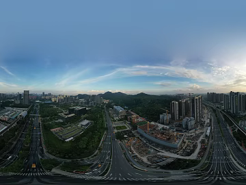 Outdoor Garden Park Panoramic View texture (ID:ffach755283)