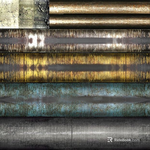 Do the old metal rust industrial wind decorative surface texture