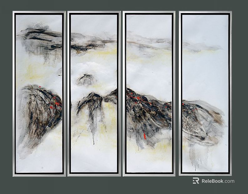 landscape painting texture