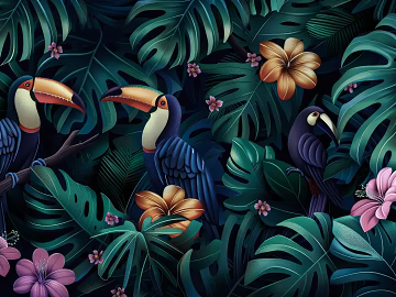 plant pattern texture (ID:ffach201806)