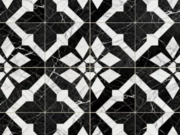 Modern Simple Antique Black and White Stone Parquet Flower Geometric Pattern Water Knife Cut Parquet Floor Tile Light Luxury Black and White Parquet Marble texture (ID:ffaeh974377) Modern Simple Antique Black and White Stone Parquet Flower Geometric Pattern Water Knife Cut Parquet Floor Tile Light Luxury Black and White Parquet Marble texture (ID:ffaeh974377)