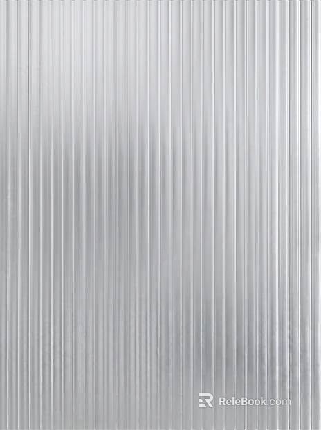 Changhong glass, vertical-rib embossed glass, frosted striped glass material texture