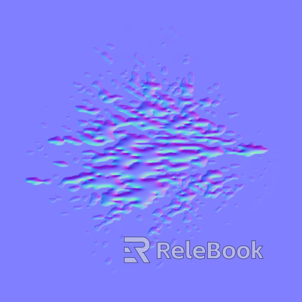 Watermark Scattered Mask Normals texture