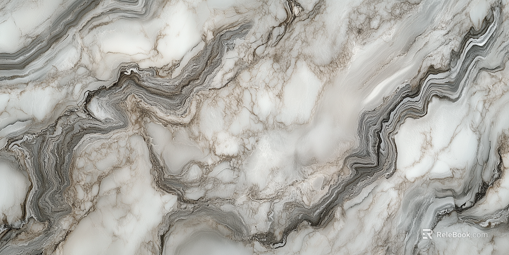 Landscape pattern black and white root luxury stone texture