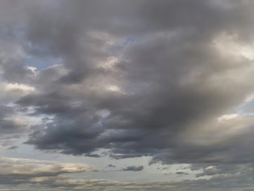 Dark dark clouds, cloudy sky, storm disaster coming texture (ID:ffach037431)