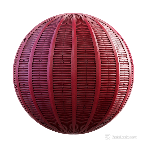 Color steel tile roof PBR texture