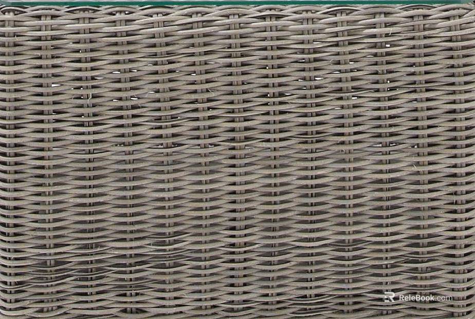 Light gray woven rattan furniture finish texture