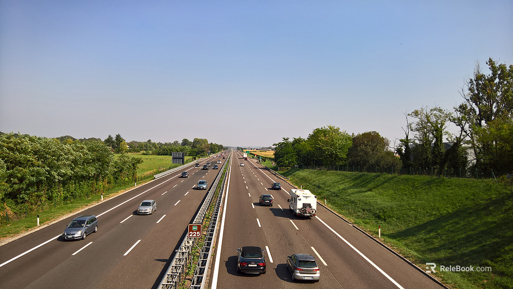 Highway Road Landscape texture