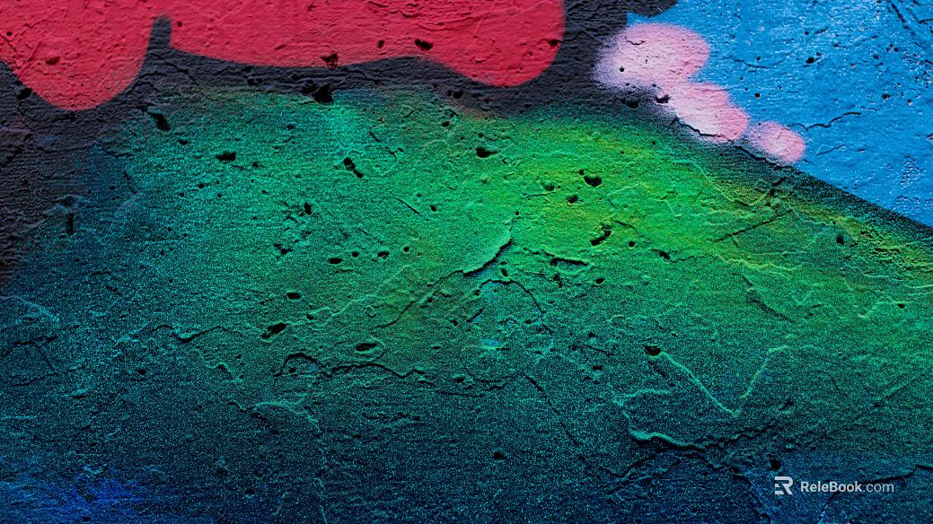 Wall painting graffiti texture